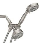 Moen 20016SRN Moen 20016 Ignite Multi Function Shower Head and Hand Shower with Shower Arm Hol