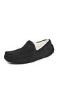 UGG Men's Ascot Slipper, Black, 11 UK