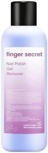 Gel Nail Polish Remover,finger secret Nail Polish Gel Remover 240ml,Gel Polish Remover Gel,Gel Nail Polish Remover Quickly & Easily & Effectively Remove Polish Gel