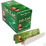 25 x ZIG ZAG GREEN Paper Regular Cigarette Rolling ZIGZAG Papers Cut Corners