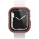 OtterBox Eclipse Bumper With Integrated Glass Screen Protector for Apple Watch Series 9/8/7-45mm, Tempered Glass, Shockproof, Drop Proof, Sleek Protective Case, Brown/Blue