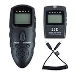 JJC Wireless Remote Shutter Release Control Time Lapse Intervalometer Timer for Sony Z-V1 A1 A7III II A7 A7RIII II A7R A7S A9 A9II A6600 A6500 A6400 A6300 A6000 A5100 and More