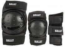 Bullet Combo Standard Padset Junior - Black, Large (16-20cm/28-32cm/10-14cm)