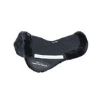 Shires Performance Fully Lined Half Pad - Black: 17-18"