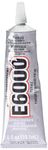 E-6000 Adhesive Metal, Glass, Fiberglass Masonry And Concrete Clear Carded 2 Oz