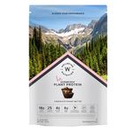 Wellbeing Nutrition Organic Vegan Plant Protein Powder for Women | 4g BCAA & 18g Pea Protein & Brown Rice Protein Isolate for Energy, Growth & Hormonal Balance | Chocolate Peanut Butter - 500gms