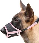HEELE Dog Muzzle,Soft Nylon Muzzle