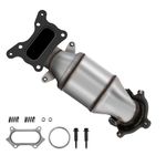 VAVICARS Catalytic Converter Manifold Direct-Fit Stainless Steel For 2008 2009 2010 2011 2012 Honda Accord / 2009-2014 Acura TSX L4 2.4L (EPA Compliant)