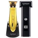 Men’s Trimmer & Foil Shaver by SUPREME TRIMMER - ST5200 STF501 Clippers Mustache Travel Beard Trimmer Set - Electric Razor for Men - T Shaper & T Fader