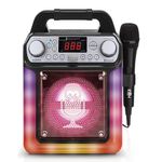 Singing Machine Karaoke System - Portable, Black (SML652BK)