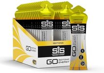 Science in Sport | SiS Go Isotonic Energy Gel | 0.6g Sugar & 22g Carbohydrates per Gel | Vegan | Digestible & Practical | Consumed Without Water | Informed Sport Tested | Lemon & Lime, 30 x 60ml Gels