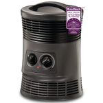 Honeywell HHF360VC 360° Surround Heat Fan Forced Space Heater for Bedroom, Office, Indoor Space, Grey