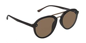 Mac V Round Sunglasses for Men & Women 100% UV Protected Lenses with Brown Shade Polycarbonate Material. Fashion Collection