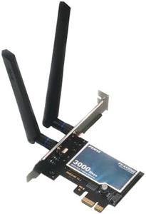 Fenvi AX3000 WiFi 6 3000Mbps Bluetooth 5.2, Dual Band (2.4GHz & 5GHz) PCIe Network Adapter Card, MU-MIMO & OFDMA, Low-Latency Gaming, Compatible with Windows 10/11 & Linux