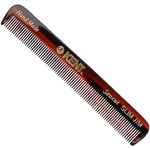 Kent Brushes Handmade Pocket Comb Fine Hair - Detangling, Smoothing and Styling - Strong and Durable - Narrow Toothed Comb - Fine Hair & Beards