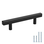 Peaha Black Cabinet Pulls Kitchen Cabinet Handles Black 15 Pack - PHJ22BK 3.5 inch Drawer Pulls Black Cabinet Pulls Black Matte Drawer Pulls Black