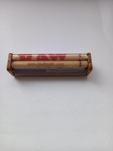 Raw Natural Rolling Papers Hemp Plastic Cigarette Rolling Machine, 110mm King Slim Size, 2 Count (Pack of 1)