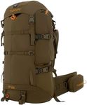 Tuxapo Internal Frame Hunting Backpack 60L, Coyote Brown