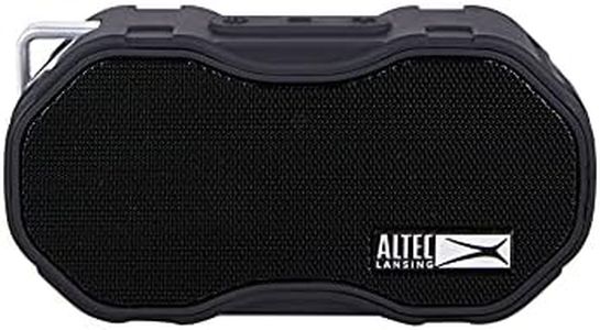 Altec Lansing Baby Boom XL - Waterproof Bluetooth Speaker, Wireless & Portable for Travel & Outdoor Use, Deep Bass & Loud Sound, 1 Pack, Black