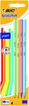 BIC Evolution Stripes HB Graphite Pencils 4 Pack