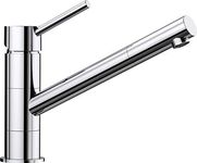 BLANCO KANO – Single Lever Kitchen Mixer Tap with 360° Swivel Range – Galvanic Chrome – 521502