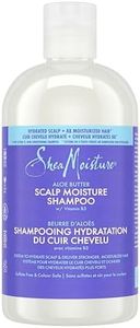 Shea Moisture Aloe Butter Scalp Moisture Shampoo with Vitamin B3 for hydrated scalp & stronger, moisturized hair 384 ml