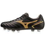 Mizuno Unisex MonarcidaNeoIISelMIX Soccer, Black/Gold, 10 UK