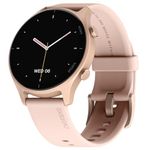 Noise Twist Round dial Smart Watch with Bluetooth Calling, 1.38" TFT Display, up-to 7 Days Battery, 100+ Watch Faces, IP68, Heart Rate Monitor, Sleep Tracking (Rose Pink)