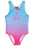 Barbie Swimming Costume | Girls Swimsuit One Piece | 14 | Official Merchandise