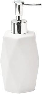 Hand Soap and Lotion Dispenser Diamond White