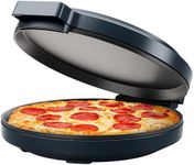 Chefman Everything Maker & Pizza Oven – 1440W Countertop Electric Pizza Maker with 12” Nonstick Cooking Plates, Make Pizza, Quesadillas, Omelettes and More, with Indicator Lights and Vertical Storage