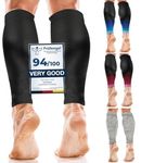 aZengear Calf Compression Sleeves for Women Men - Leg Support Braces for Shin Splints - L/XL