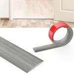 Flintronic 1.2M Laminate Flooring Threshold Transition Strip, 5CM PVC Floor Divider Strip Transition Strip, Self Adhesive Threshold Strip, Door Strip Threshold Bars for Joining Floor Gaps,Carpet,Tiles