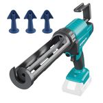 ONEMANA Cordless Caulking Gun 20V Auto Retract Dripless Caulk Gun with LED 300ml/10oz Silicone Gun for Filling Sealing 6 Adjustable Speed Electric Caulking Gun Kit Tool Only