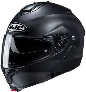 HJC Helmets C91 Men's Street Motorcycle Helmet - Semi-Flat Black/X-Large