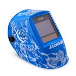 Jackson Safety Premium Graphic Welding Hood with ADF - Ultra Lightweight Auto Darkening Welding Helmet - ANSI Z87.1 (Multiple Styles)