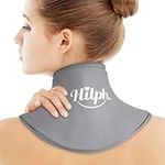 Hilph Neck Ice Pack for Injuries, Reusable Gel Ice Pack for Neck Pain Relief Hot Cold Compress for Sports Injuries, Swelling, Stress and Surgery Recovery, No-Leak Gel