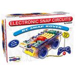 Snap Circuits R/C Snap Rover Electronics Exploration Kit | 23 Fun STEM Projects | 4-Color Project Manual | 30+ Snap Modules | Unlimited Fun,Black