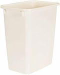 Rubbemaid FG280500BISQU Wastebasket, 21-quart, Offwhite