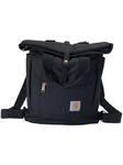 Carhartt Convertible, Durable Tote Bag with Adjustable Backpack Straps and Laptop Sleeve, Black, One Size