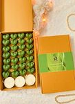 Kana Creations - Lemongrass Fragrance - Eco-Friendly Wax. Highly Scented Hand Poured Wax Melts. Premium Gift Packaging of 28 Wax Melts and 3 Tea Lights. Made in India.