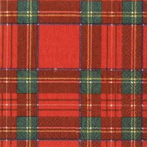 Cocktail Napkins Party Supplies Entertaining Christmas Party Holiday Party Royal Plaid Pk 60