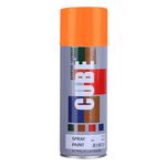 Cube Orange Spray Paint | 400 mL | For Metal, Plastic, Wood, Car & Bike | Fast Drying, Brilliant Finish, No CFCs, Interior & Exterior Use
