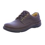 Clarks Nature Three Mens Mahogany Leather, 9