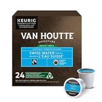 Van Houtte Swiss Water Decaf Fair Trade Organic K-Cup Coffee Pods, 24 Count For Keurig Coffee Makers