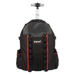 Trend Wheeled Backpack Tool Bag, Durable & Weatherproof, Multi-Storage, Convenient Tool Transport, TB/WBP