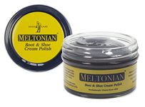 Meltonian Cream | Charcoal Grey | High Quality Shoe Polish for Leather and Leatherette (Synthetic) | Use on Boots, Shoes, Belts, Gloves, Purses and Accessories | Leather Conditioner | 1.7 OZ Jar