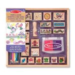 Melissa & Doug Stamp-a-Scene-Fairy Garden | Arts & Crafts | Age 4+ | Gift for Boy or Girl