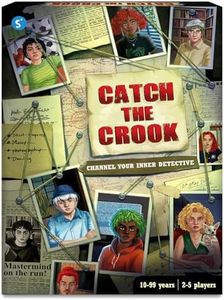 Skillmatics Board Game - Catch The Crook, Family Friendly Mystery Game for Game Nights, Strategy, Clues, Crime, Cold Cases, Gifts for Kids, Boys, Girls Ages 10 and Up, 2-5 Players