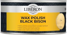 Libéron Wax Polish Black Bison Paste Clear 500ml